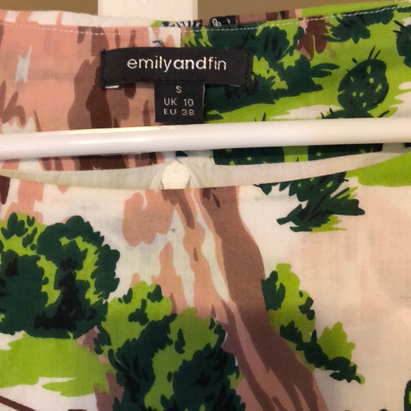 Emily & Fin Cowboy Cactus Dress Small - Picture 2 of 5